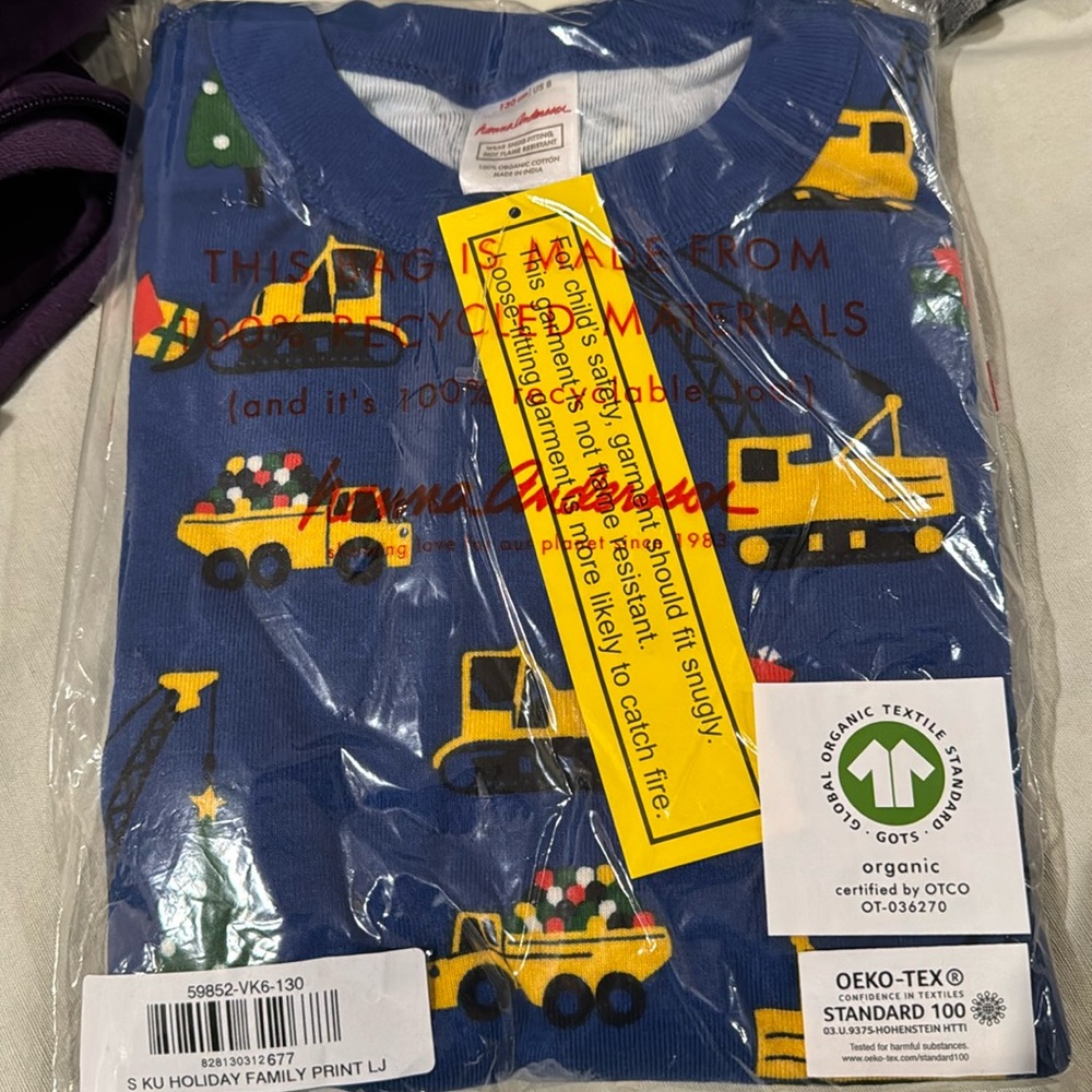 Hanna anderson PJ 130cm 8-9yr